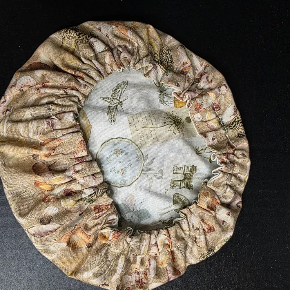 Brown Wild Mushrooms Nature Theme KitchenAid Mixer Mixing Bowl Cover Baking
